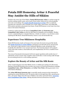 couple-friendly homestay in Aritar