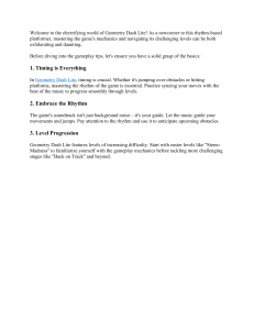 Geometry Dash Lite: Beginner's Guide & Tips