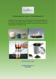 Theeaccessoires kopen | Freshtealeaves.nl