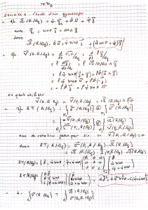 TD2 Physique: Étude d'un gyroscope - Mécanique Classique