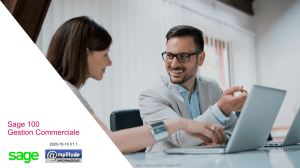 Manuel de formation Sage 100 Gestion Commerciale