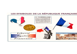 Symboles de la R&eacute;publique Fran&ccedil;aise - Education Civique