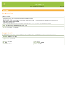 Description de la flore de Carex arenaria L.