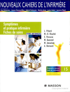 Symptômes & Pratique Infirmière: Manuel Fiches de Soins