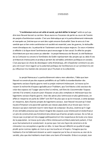 dissertation sur l'architecture et son impacte sociétale