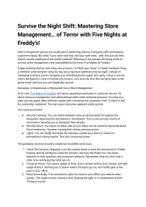 Survive the Night Shift: FNAF Store Management & Horror Guide