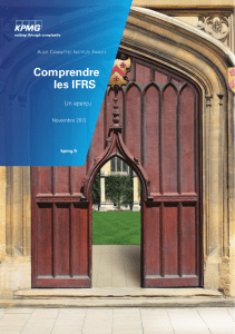 Comprendre les IFRS : Un Aperçu pour Comités d'Audit - KPMG 2013