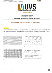 Techniques de dessin 1 : Croquis Artistique - Exercices Pratiques