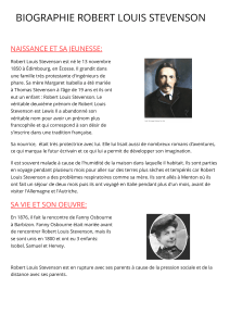Biographie de Robert Louis Stevenson : Vie, Œuvre et Postérité