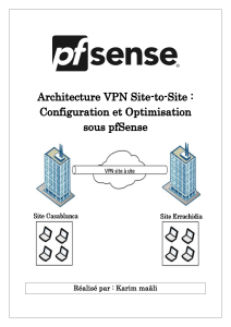 Configuration VPN Site-to-Site IPsec avec pfSense : Guide Complet