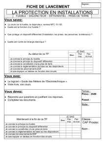 Protection Électrique Domestique: Fusible, Disjoncteur, Différentiel, Terre