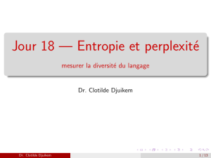 Entropie et Perplexité : Mesurer la Diversité du Langage en IA