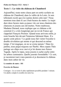 Fiches de Fluence CE2 - S&eacute;rie 3 : Exercices de lecture rapide Fran&ccedil;ais