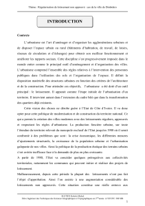 R&eacute;gularisation des Lotissements Non Approuv&eacute;s &agrave; Dimbokro (C&ocirc;te d'Ivoire)