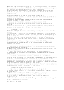 Formation ISO 9001:2015 - Exécution et Audit des SMQ