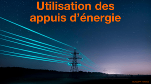 Utilisation des appuis d'énergie : Guide complet