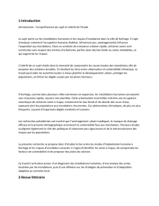 Korhogo: Installations Humaines, Urbanisation et Risques d'Inondation