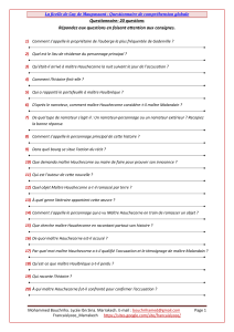 La Ficelle: Questionnaire de Compréhension | Maupassant