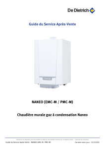 Guide SAV Chaudi&egrave;re Naneo (EMC-M / PMC-M)