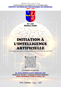 Initiation &agrave; l'Intelligence Artificielle - Cours ISPT Kinshasa