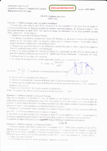 Exercícios de Óptica Física - Difração e Polarização (TD N°3)