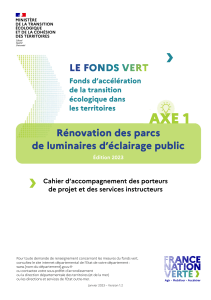 Guide Fonds Vert 2023 : Rénovation Éclairage Public & Transition Écologique