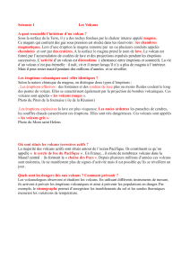 Les Volcans : Structure, &Eacute;ruptions et Pr&eacute;vention