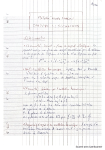 Cours sur les Oscillateurs : Physique