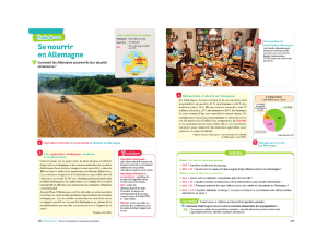 Sécurité alimentaire en Allemagne : Agriculture & Consommation