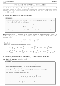 Nepravi Integrali: Konvergencija i Divergencija - Matematika ECE 2