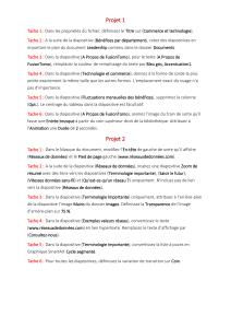 Exercices PowerPoint : Maîtrise des Fonctionnalités de Présentation