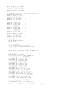 ESP32-CAM Bluetooth: Capture photo avec OV2640 et HC-05