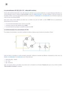 Labo Convertisseur AC-DC: Simulation LTSpice