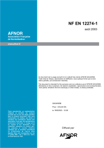 NF EN 12274-1: Échantillonnage pour extraction de liant - Matériaux bitumineux