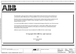Sch&eacute;ma de circuit du manipulateur IRB 2600