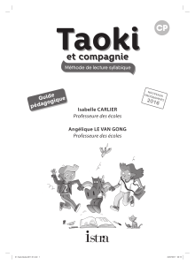 Taoki Guide pédagogique
