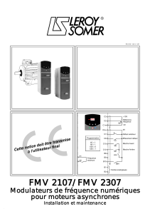 FMV 2107/2307 : Manuel d'installation et maintenance