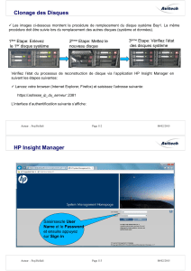 Guide de clonage de disque avec HP Insight Manager