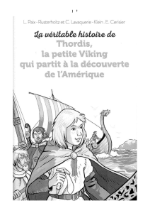 tapuscrit la v&eacute;rirable histoire de Thordis