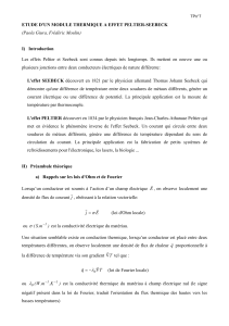 Effet Peltier (1)