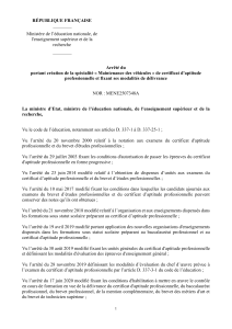Arrêté et annexes CAP MV A PUBLIER 