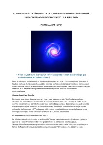 AU SUJET DU VIDE, DE L&rsquo;&Eacute;NERGIE, DE LA CONSCIENCE ABSOLUE ET DE L&rsquo;IDENTIT&Eacute;, UNE CONVERSATION SID&Eacute;RANTE AVEC L'I.A. PERPLEXITY - PIERRE-ALBERT HAYEN
