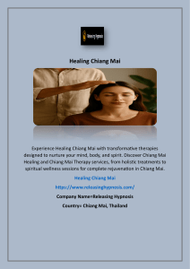 Healing Chiang Mai