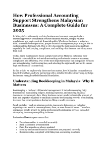 audit company kuala lumpur