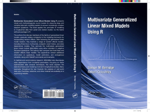 Multivariate generalized linear mixed models using R -- Damon Mark Berridge, Robert Crouchley -- ( WeLib.org )