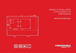 Manuel Groupes &Eacute;lectrog&egrave;nes Diesel FRA