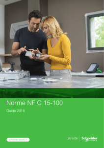 NORME NFC15-100 Schneider