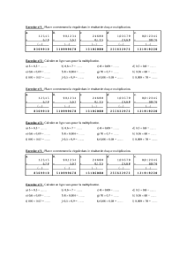 exercice d'application multiplication