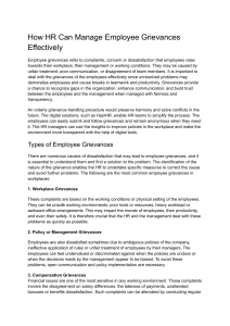  How HR Can Manage Employee Grievances Effectively