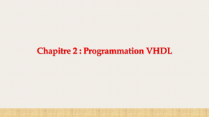 Chapitre -VHDL - Vf